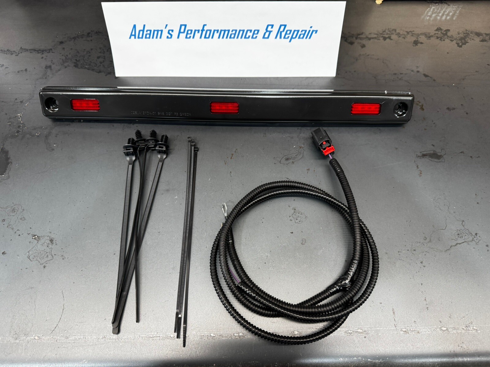 2017-22 Ford Super Duty F250 F350 SRW add on rear marker light wire harness LED