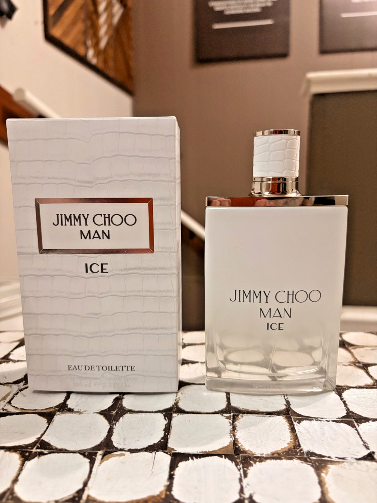 Open Box Price - Jimmy Choo Man ICE/EDT/3.3 oz Fragrance