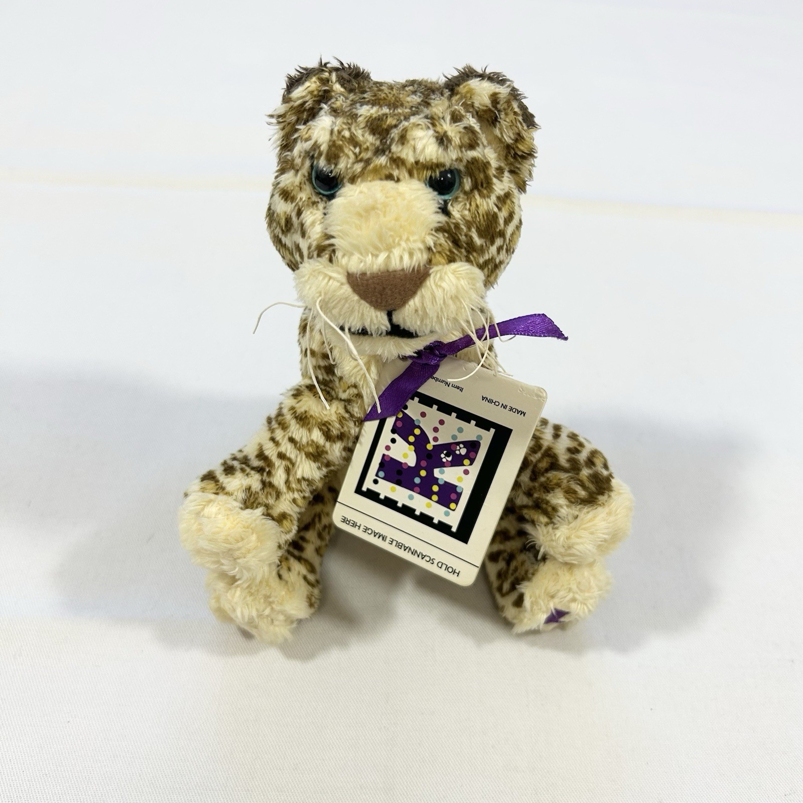 NWT Vintage 2010 Microsoft Kinectimals Xbox 360 Kinect Leopard Plush Toy HTF