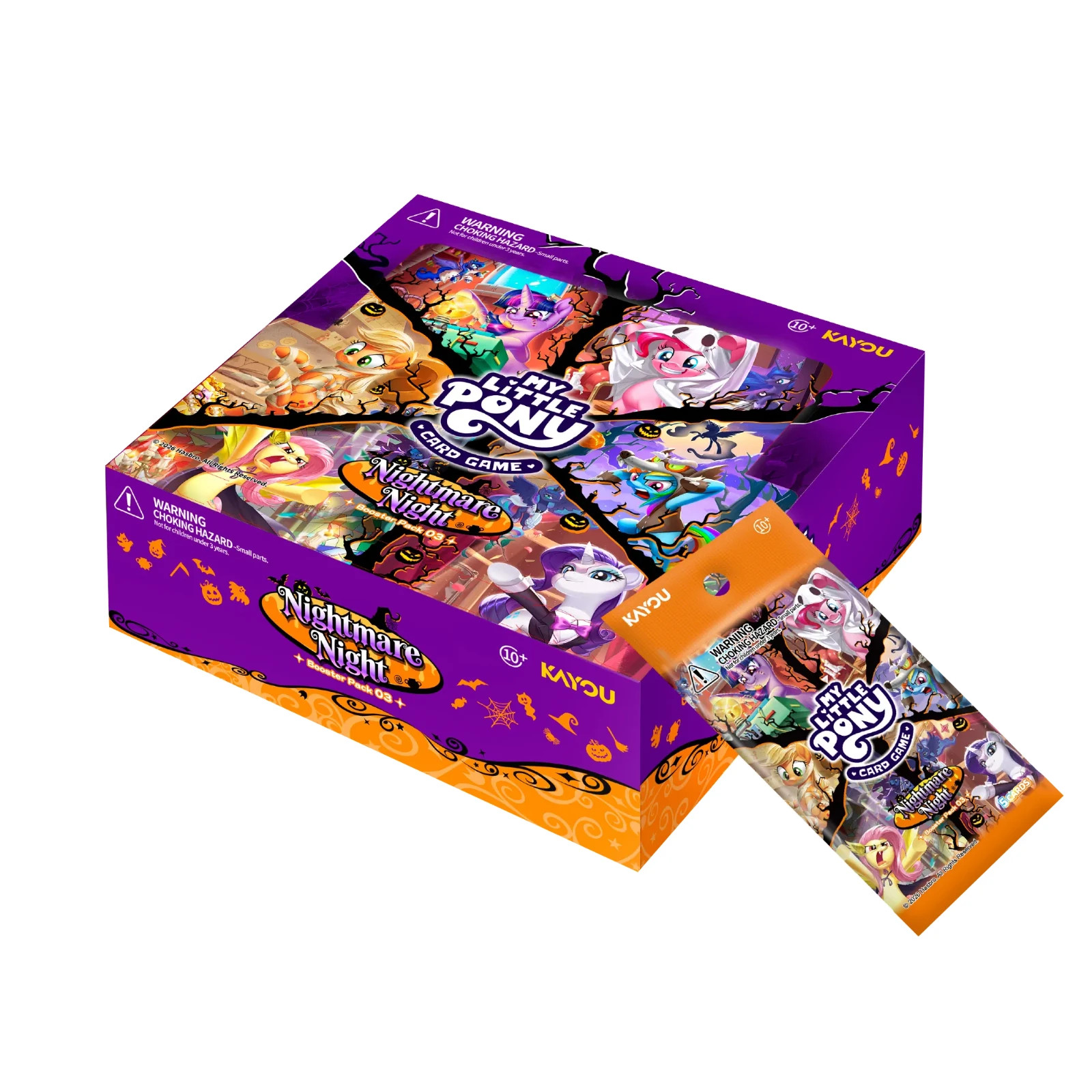 Kayou - My little Pony: Nightmare Nights Booster Box (20 packs) - New Sealed Kayou - My little Pony: Nightmare Nights Booster Box (20 packs) - New Sealed