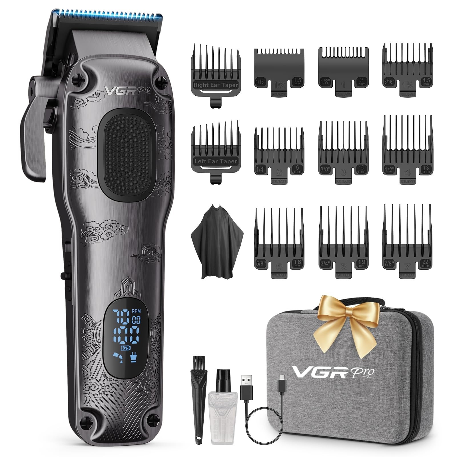 VGRPRO Hair Clippers for Men Professional, Cordless & Corded Barber Clippers ... VGRPRO Hair Clippers for Men Professional, Cordless & Corded Barber Clippers ...