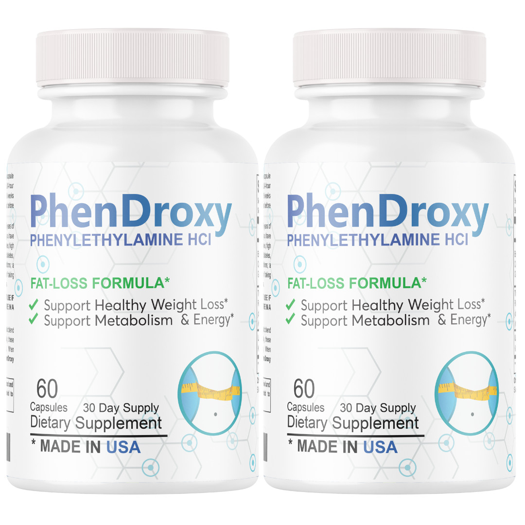PhenDroxy, Supports Weight Loss, Healthy Metabolism & Energy- 2 Pack PhenDroxy, Supports Weight Loss, Healthy Metabolism & Energy- 2 Pack