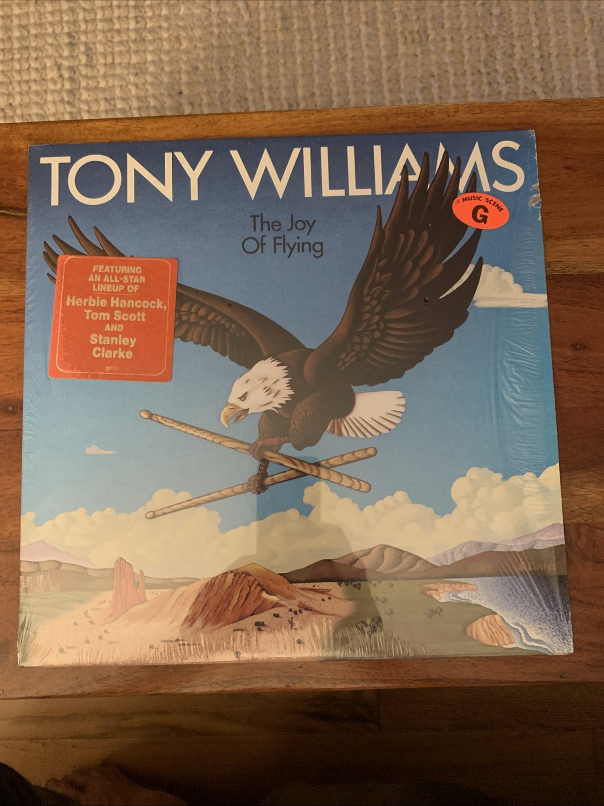 Tony Williams The Joy Of Flying Shrink Vinyl LP Hype Columbia Record JC-35705 EX Tony Williams The Joy Of Flying Shrink Vinyl LP Hype Columbia Record JC-35705 EX