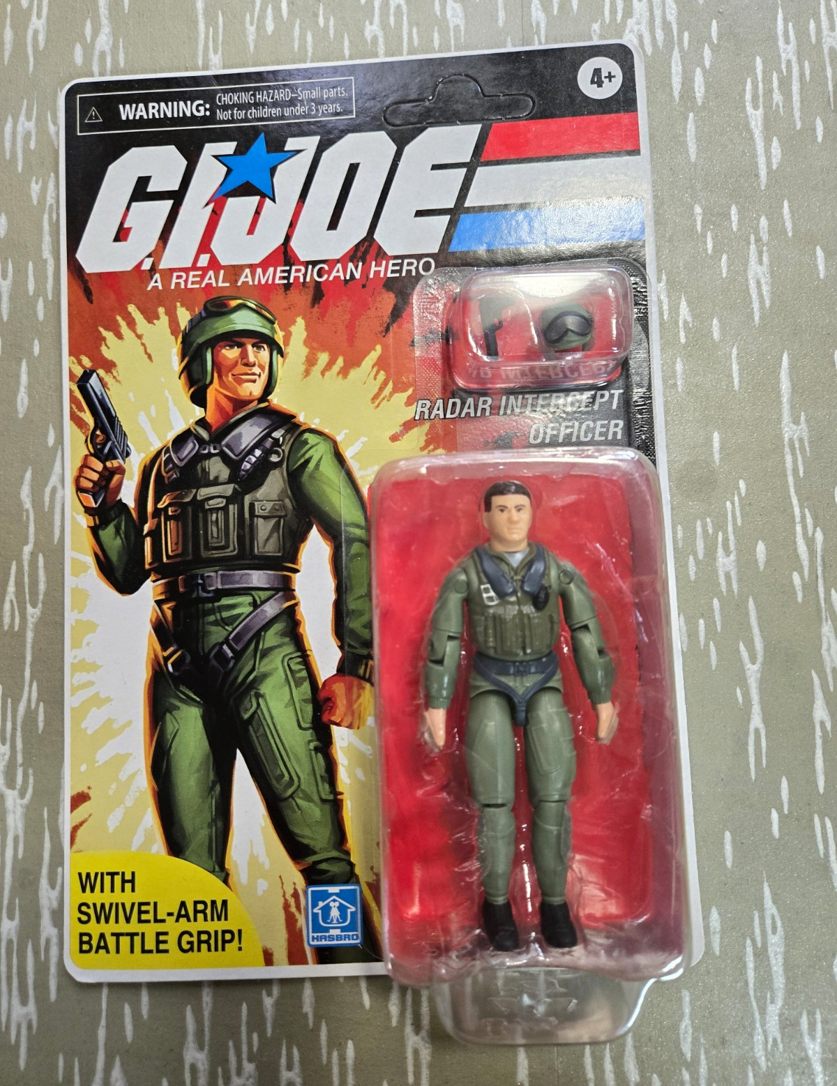 Hasbro G.I. Joe A Real American Hero Fail-Safe Figure Helmet Swivel Grip 4+ 2023 Hasbro G.I. Joe A Real American Hero Fail-Safe Figure Helmet Swivel Grip 4+ 2023