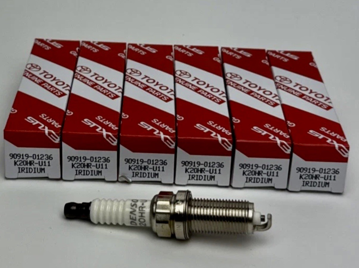OEM TOYOTA 2003-09 Toyota 4RUNNER & 2005-15 TACOMA V6 4.0L Spark Plugs Set of 6 OEM TOYOTA 2003-09 Toyota 4RUNNER & 2005-15 TACOMA V6 4.0L Spark Plugs Set of 6