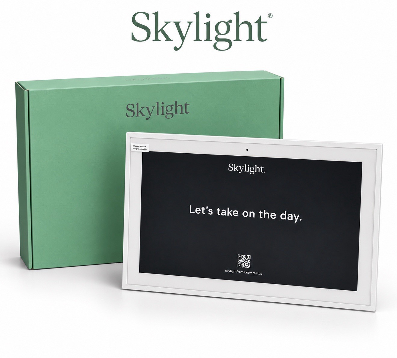 Skylight Calendar: 15-inch Wall Planner Digital Calendar & 15 - White Skylight Calendar: 15-inch Wall Planner Digital Calendar & 15 - White