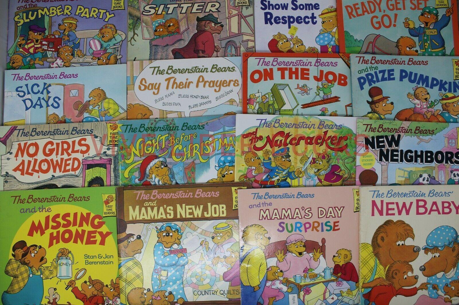 Lot of 10 Berenstain Bears Books Children Kids Picture Random Titles Unsorted Lot of 10 Berenstain Bears Books Children Kids Picture Random Titles Unsorted