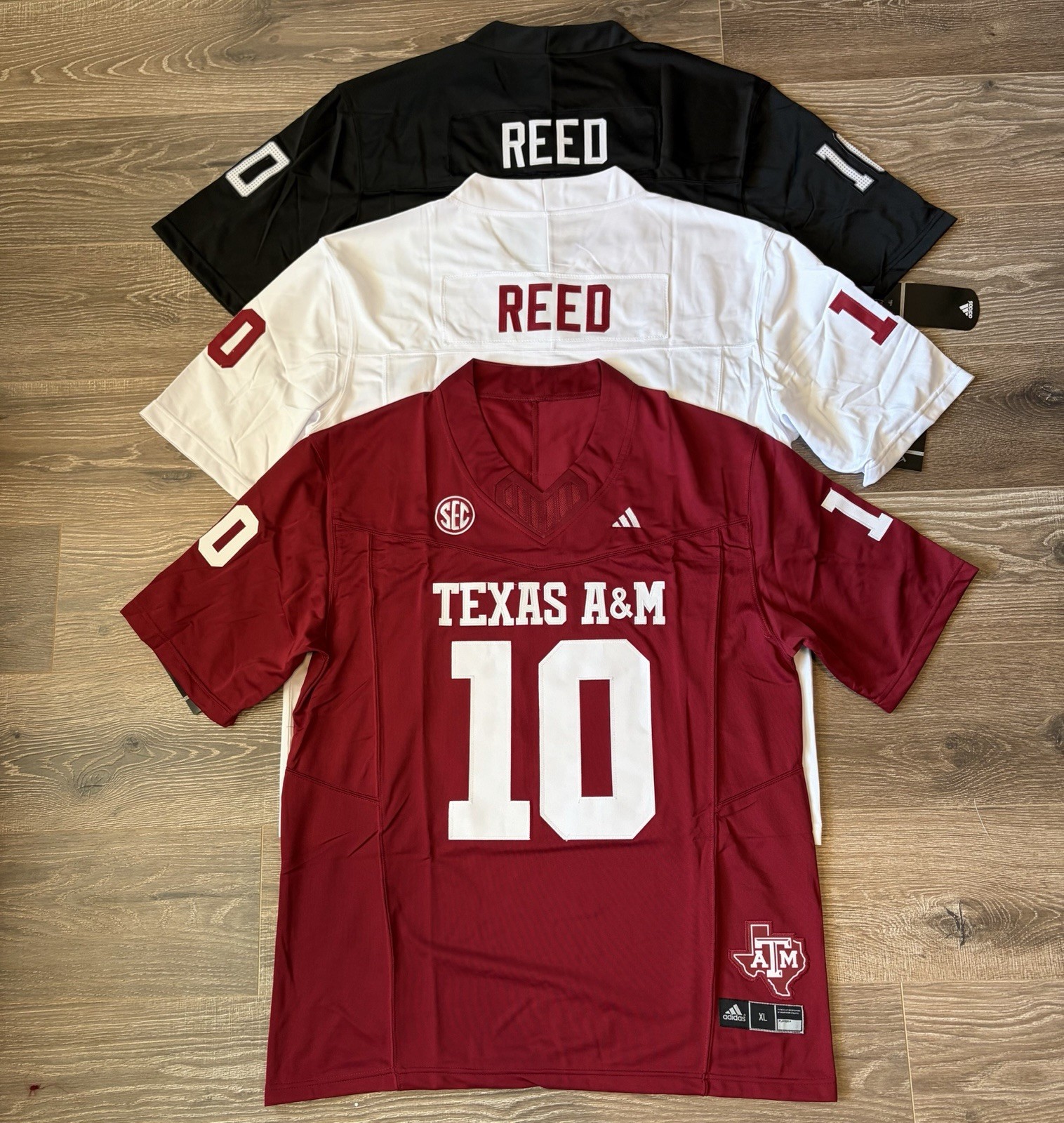 NEW Marcel Reed Texas A&M Aggies #10 Jersey SHIPS SAME DAY NEW Marcel Reed Texas A&M Aggies #10 Jersey SHIPS SAME DAY
