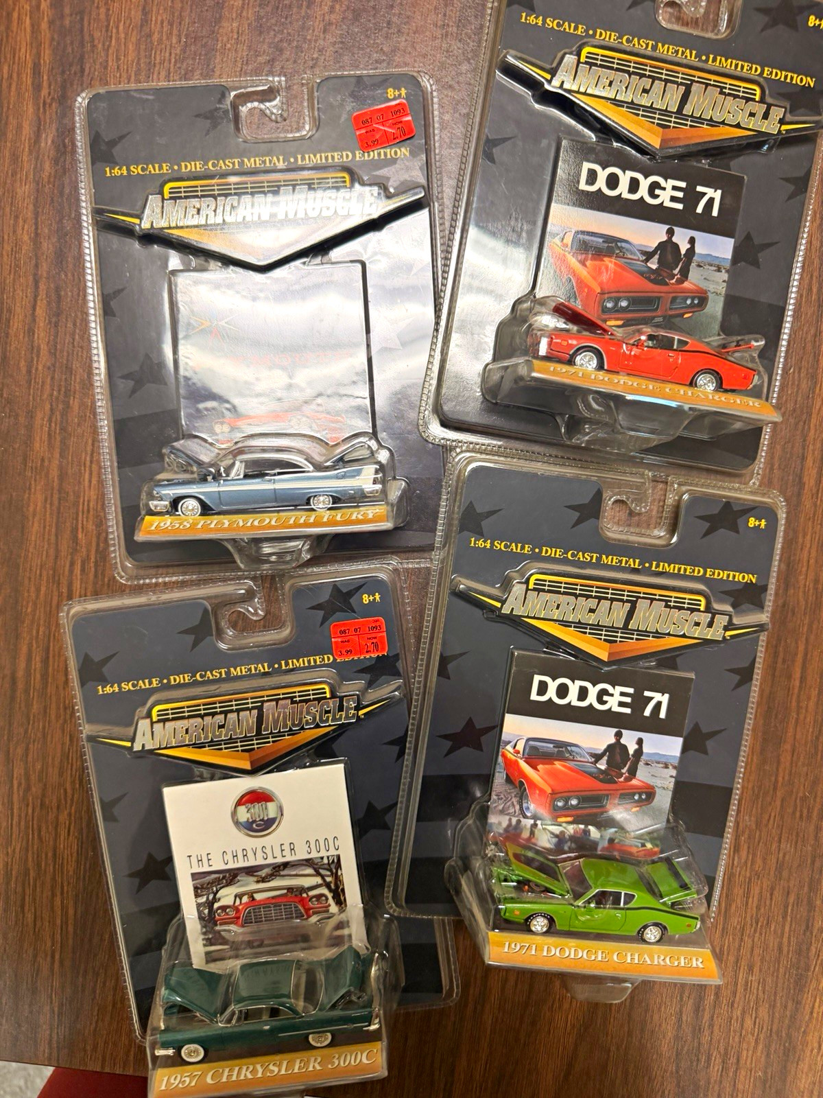 Ertl American Muscle 1:64 Diecast Limited Ed Lot Ertl American Muscle 1:64 Diecast Limited Ed Lot