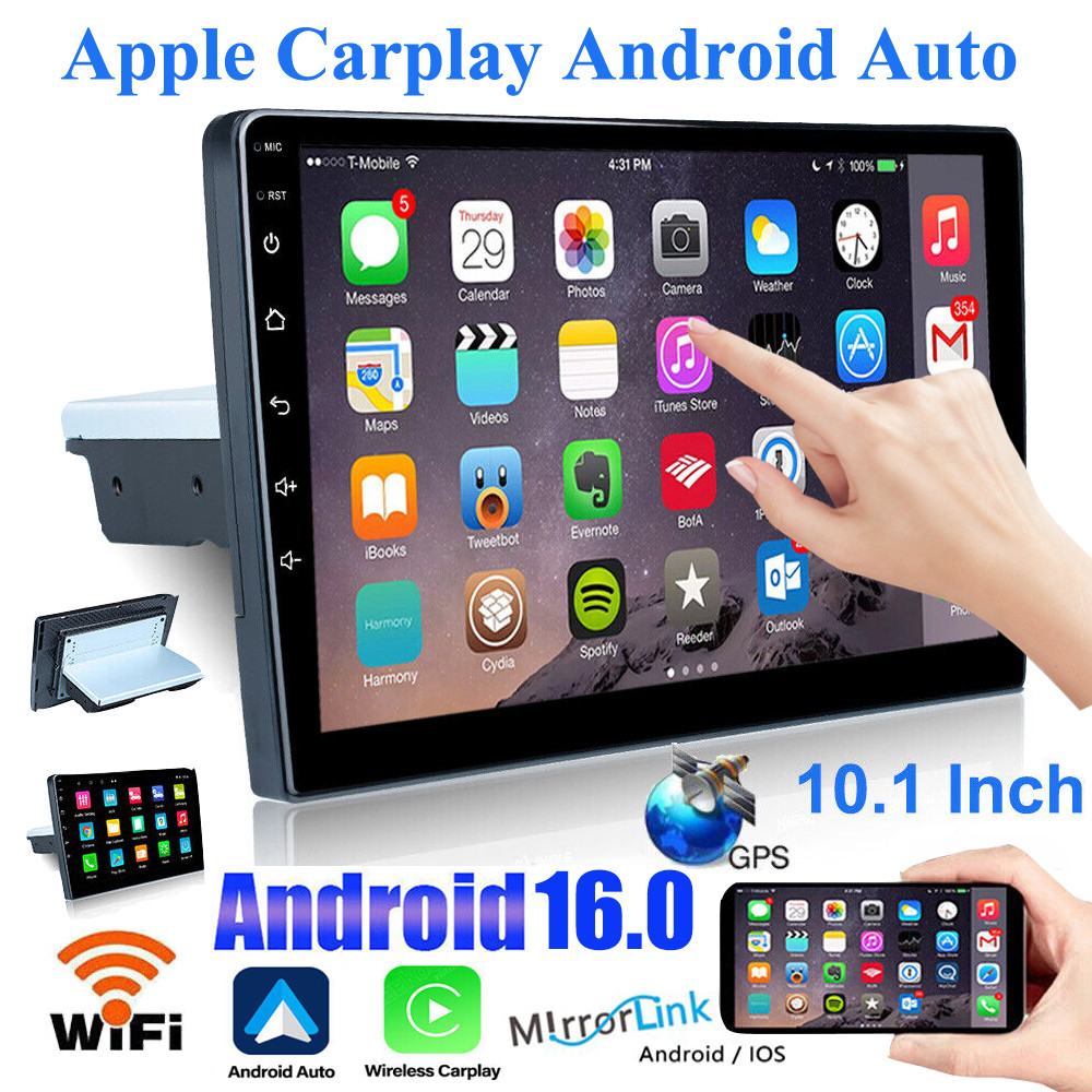 Car Stereo Radio Auto Carplay Android 16 10.1
