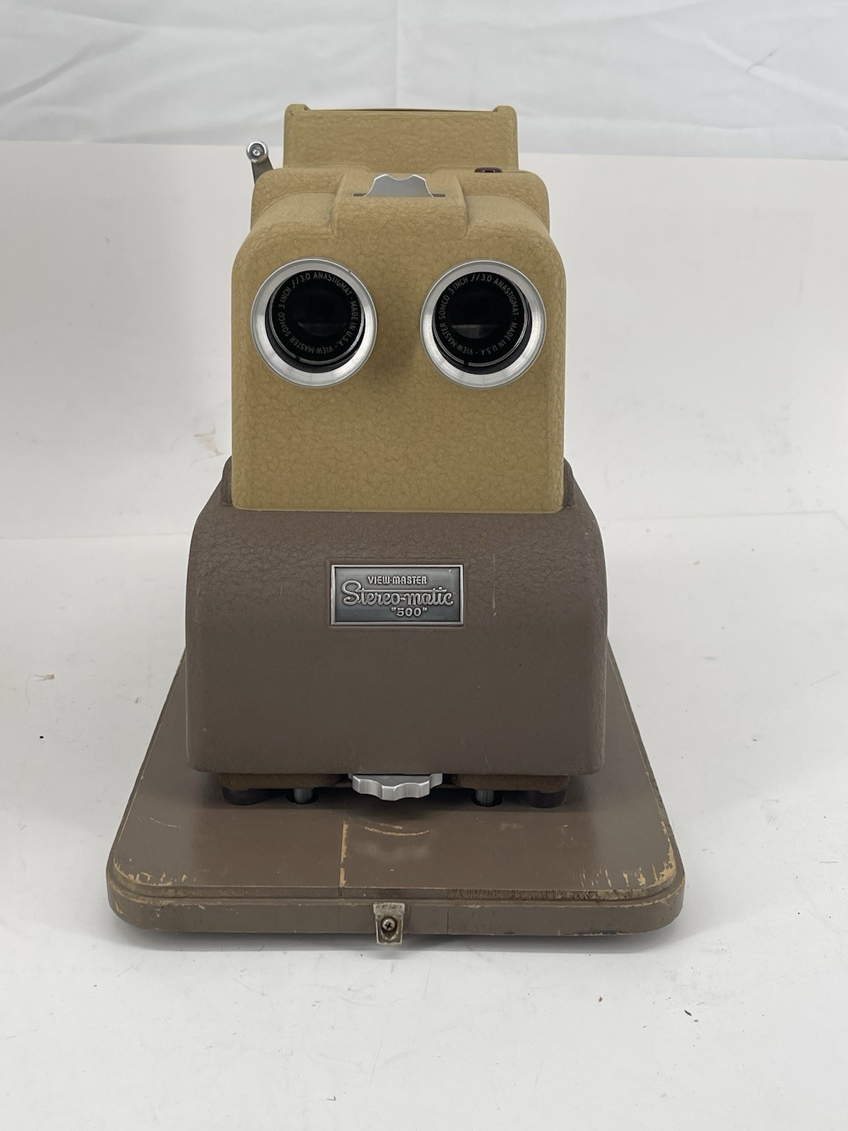 Vintage Sawyer’s View-Master Stereo-Matic 500 3D Projector w/ Case Made USA #1 Vintage Sawyer’s View-Master Stereo-Matic 500 3D Projector w/ Case Made USA #1