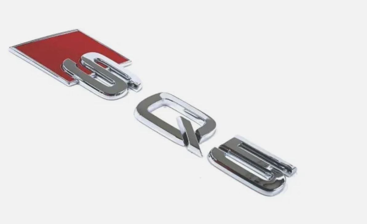 2010-2025 Audi SQ5 Hatch Emblem Rear 8R0-853-735-2ZZ OEM 2010-2025 Audi SQ5 Hatch Emblem Rear 8R0-853-735-2ZZ OEM