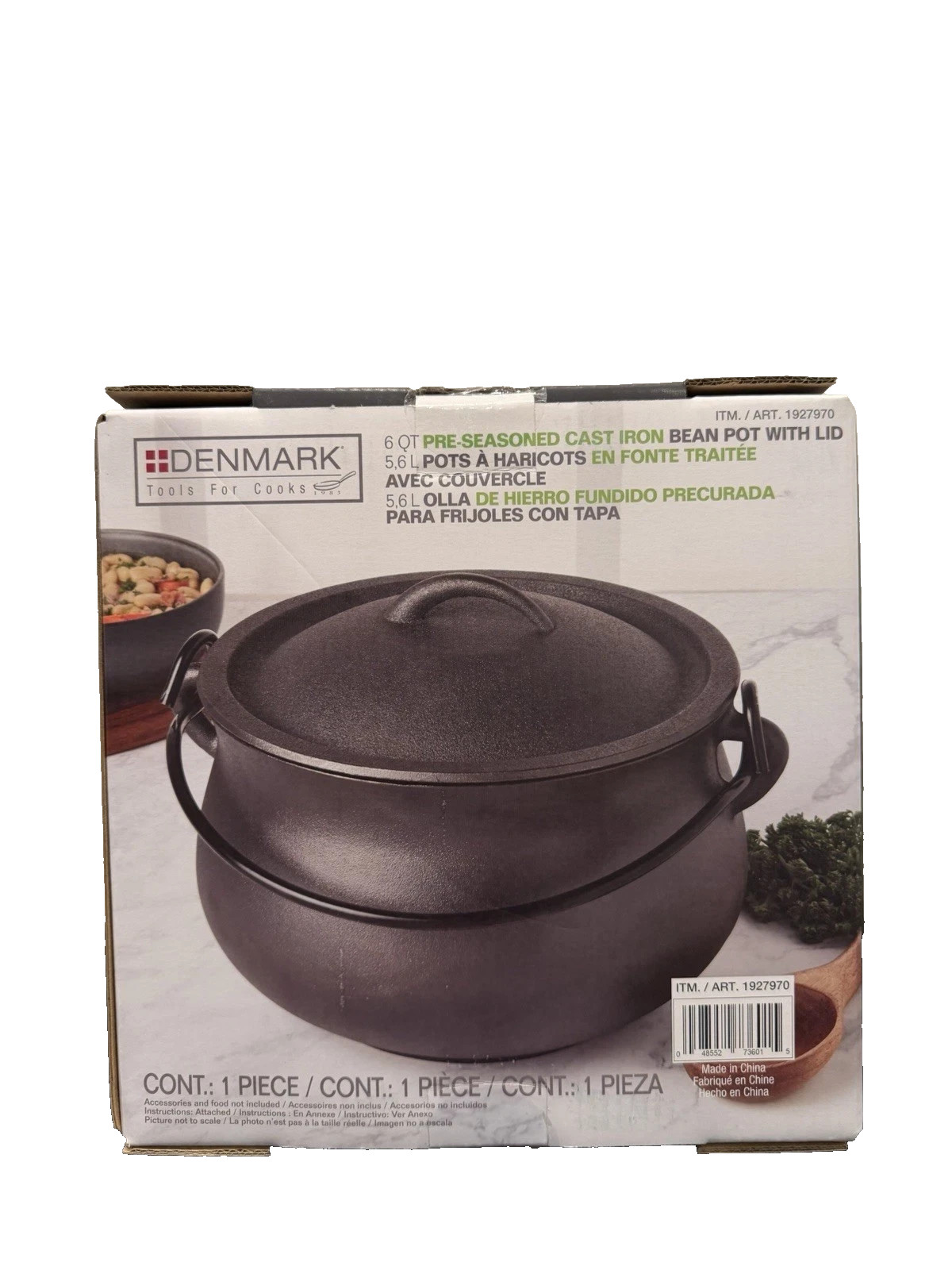 Denmark 6 Qt Cast Iron Cauldron Bean Pot Costco 2026 Halloween Viral NEW Denmark 6 Qt Cast Iron Cauldron Bean Pot Costco 2026 Halloween Viral NEW