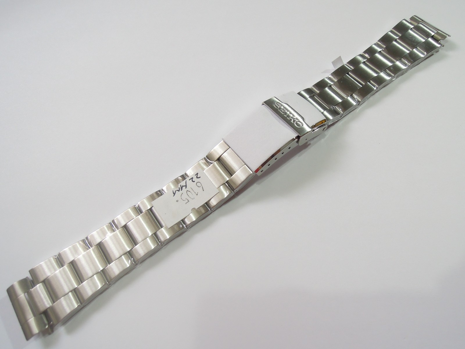 NEW 19MM OYSTER FOLDED LINKS WIDE BRACELET DIVERS 6105-8110 CAPT. WILLARD WATCH
