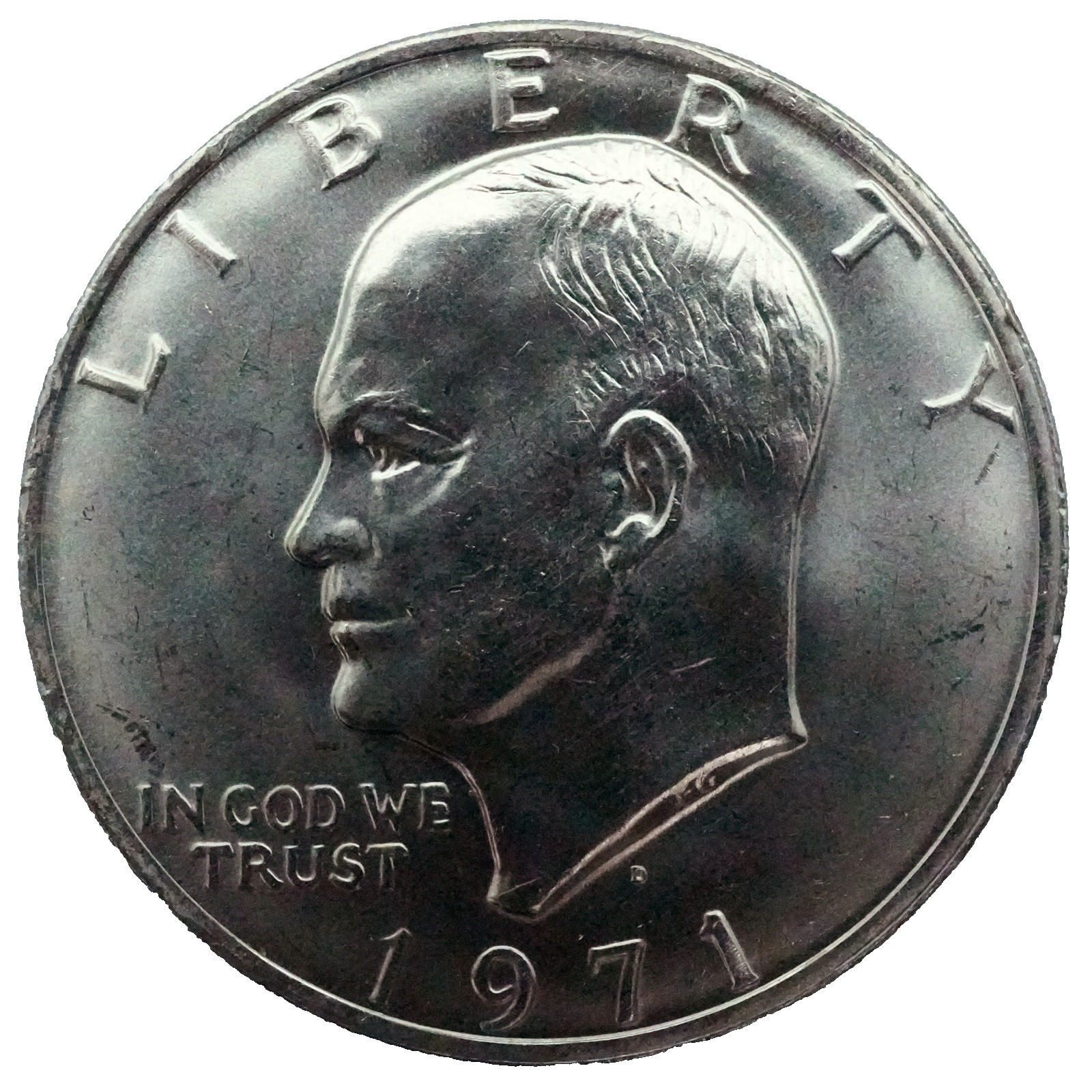 1971 D US Mint Eisenhower Dollar Coins BU/Unc/Uncirculated