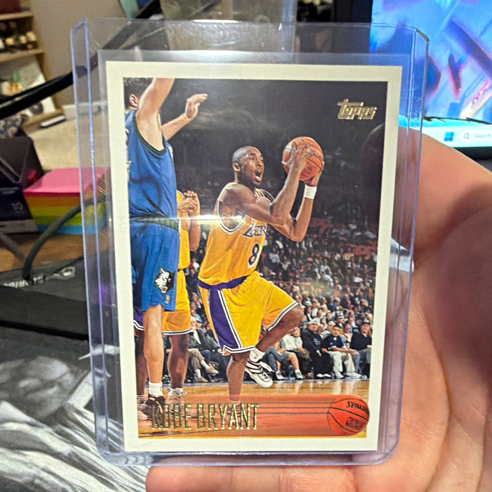 Topps 1996-97 Topps Kobe Bryant Los Angeles Lakers NBA #138 Base Set ROOKIE MINT Topps 1996-97 Topps Kobe Bryant Los Angeles Lakers NBA #138 Base Set ROOKIE MINT