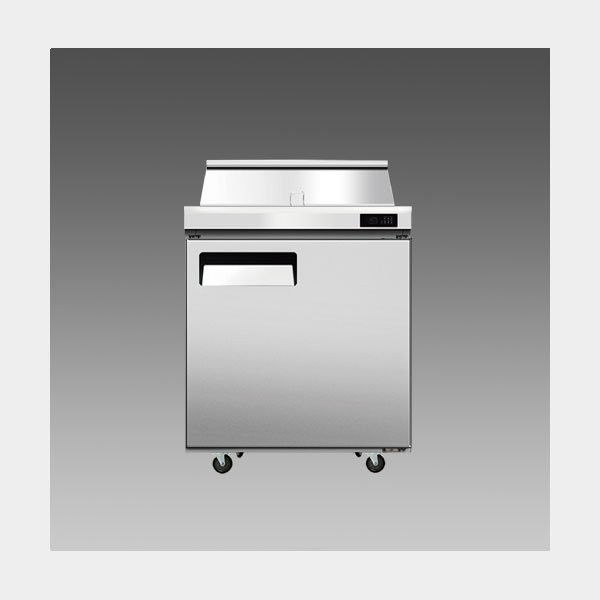 Oliver 28” Commercial Salad & Sandwich Prep Refrigerator Cooler Table SP8