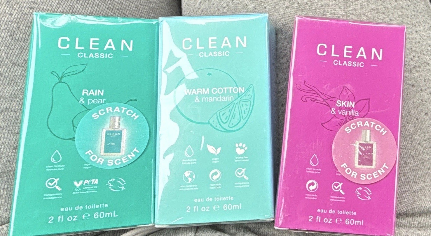 NEW Clean Classic Perfume Bundle Of 3 2oz 60ml EDT Sealed NEW Clean Classic Perfume Bundle Of 3 2oz 60ml EDT Sealed