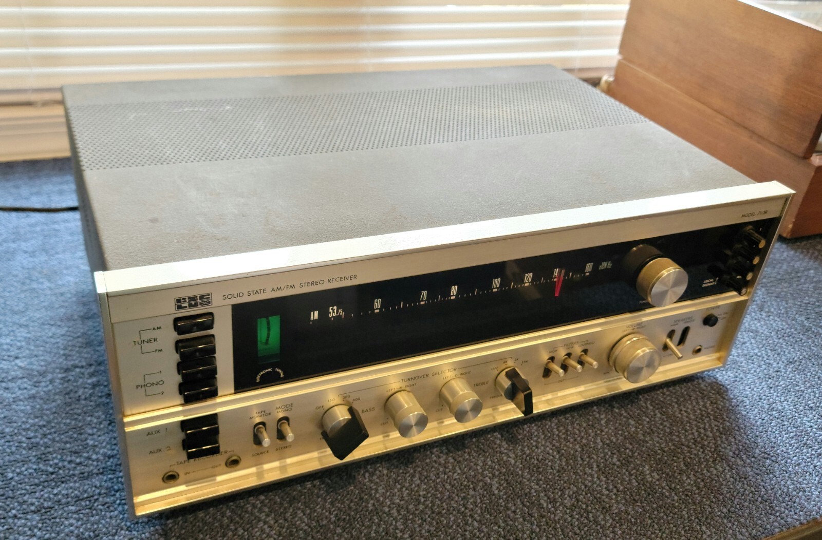 BIC LUX 71/3R Receiver Stereo Power Amplifier Audiophile 70s | Very Rare | Read BIC LUX 71/3R Receiver Stereo Power Amplifier Audiophile 70s | Very Rare | Read