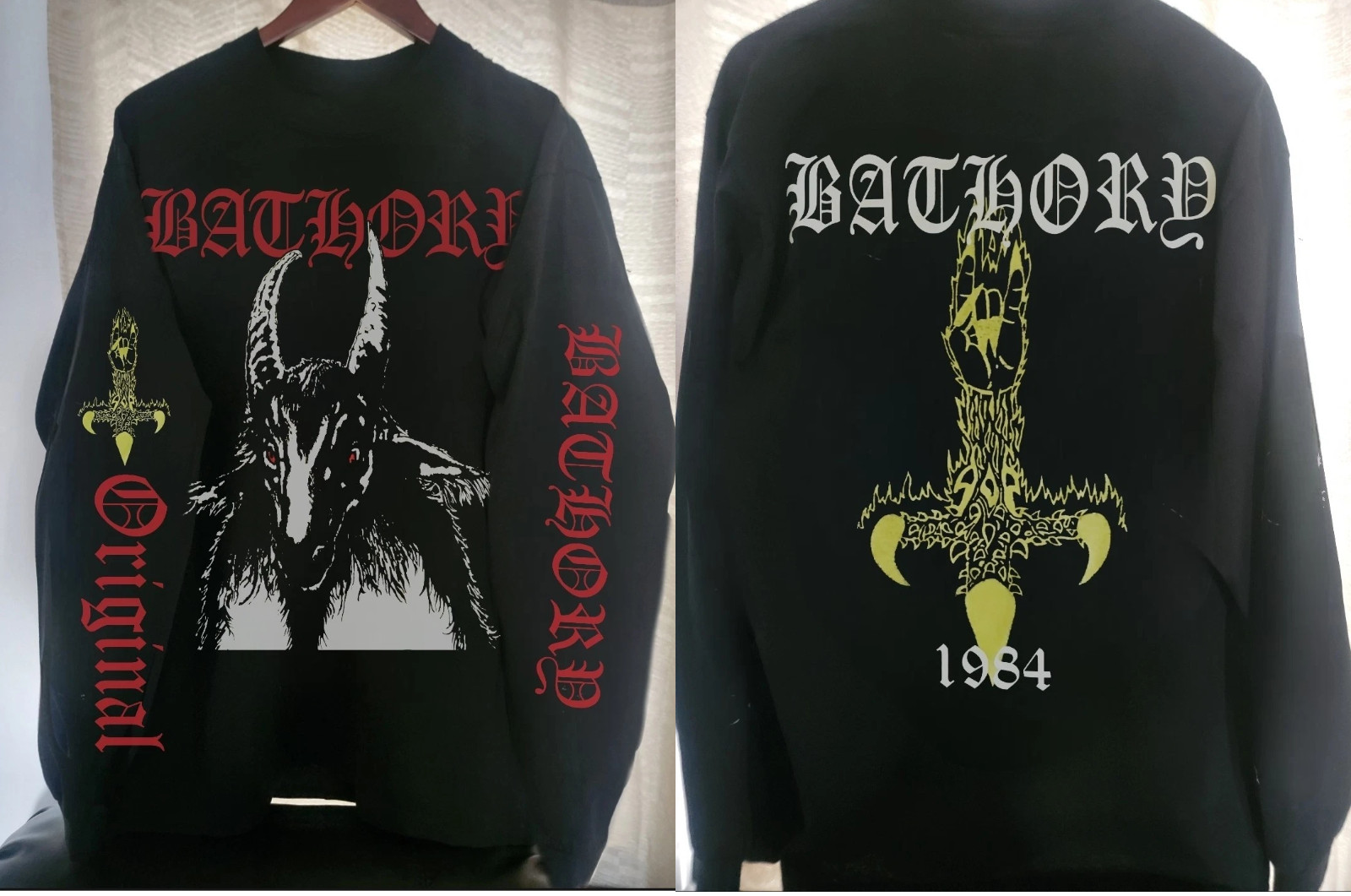 Bathory Venom Celtic LONG SLEEVE T SHIRT