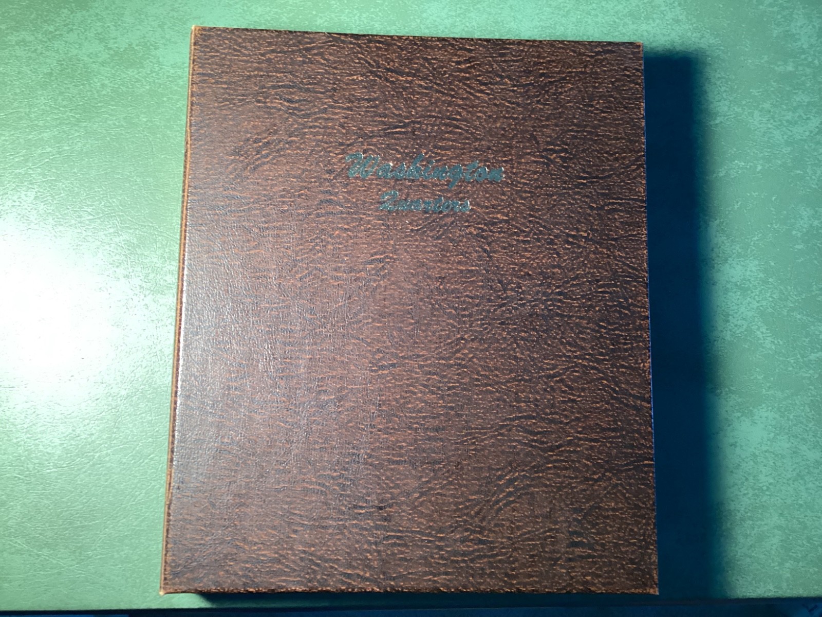 VTG. Dansco Washington Quarters 1932-1998 Coin Album No. 7140 PREOWNED 6 PAGES 