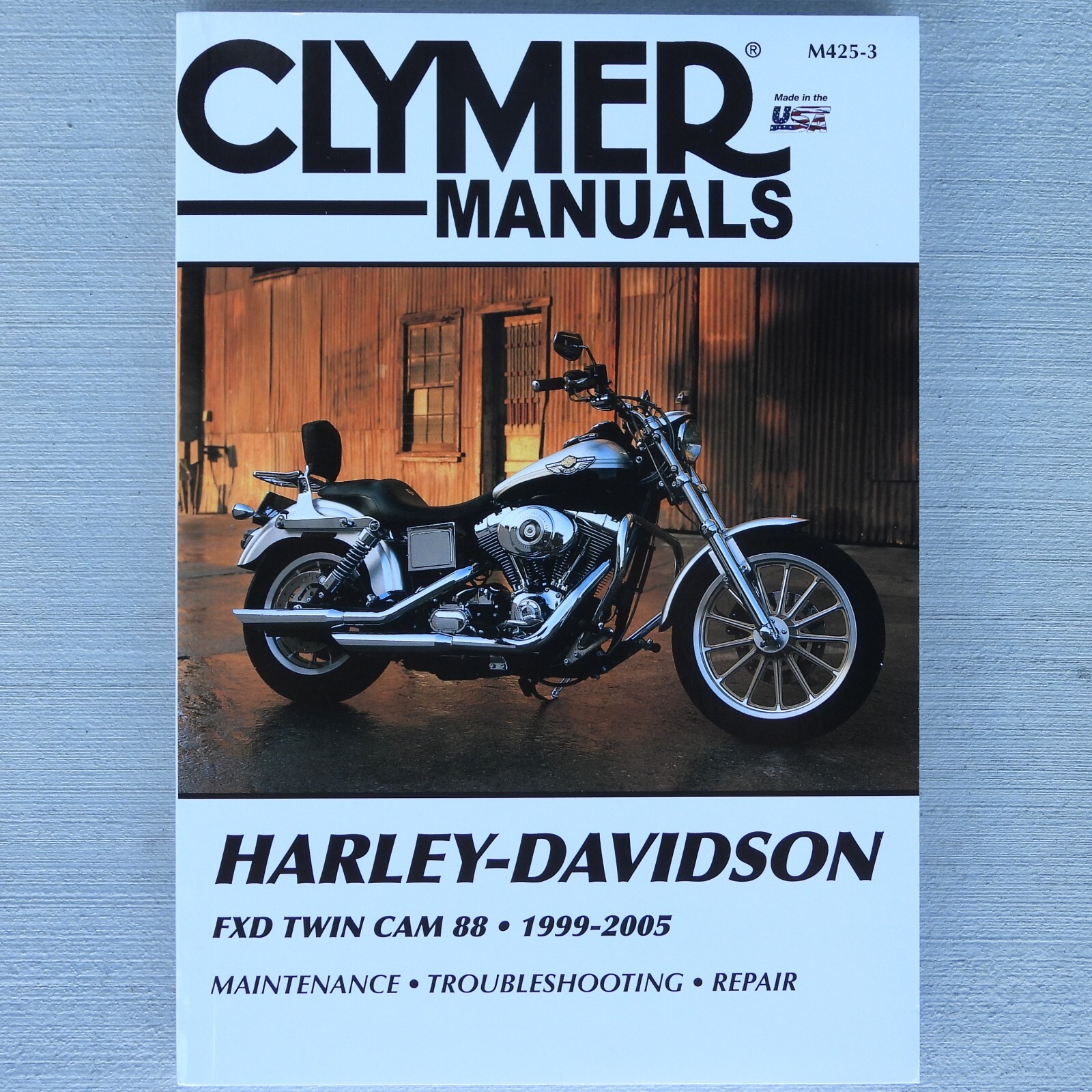 1999-2005 Harley FXD Dyna Super Wide Glide CLYMER REPAIR MANUAL M425
