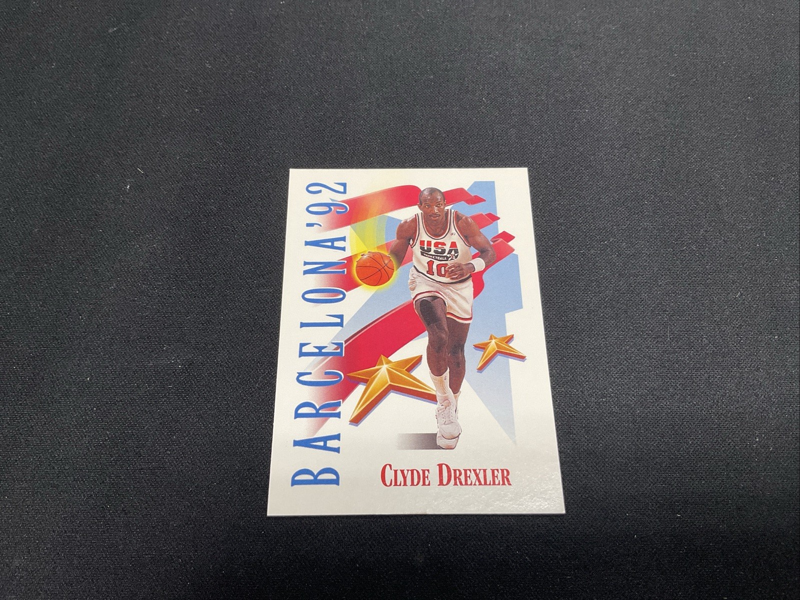 1991-92 Skybox - Mail-In Barcelona \'92 Clyde Drexler 1991-92 Skybox - Mail-In Barcelona \'92 Clyde Drexler