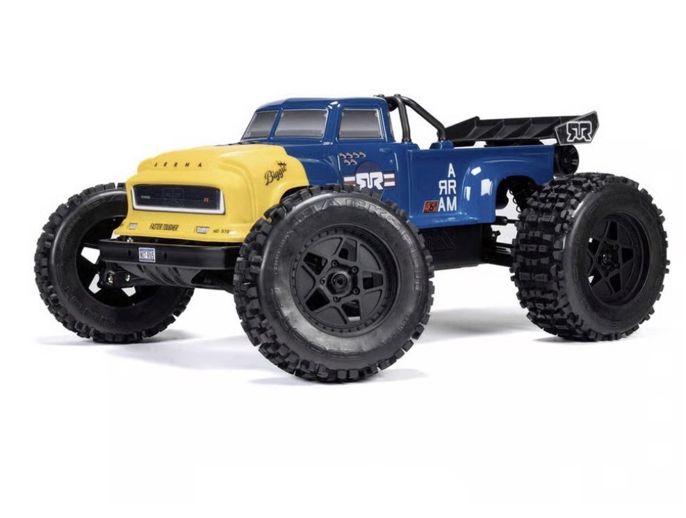 ARRMA ARA8611V6T2 Notorious 6S BLX 1/8 Stunt Truck Blue