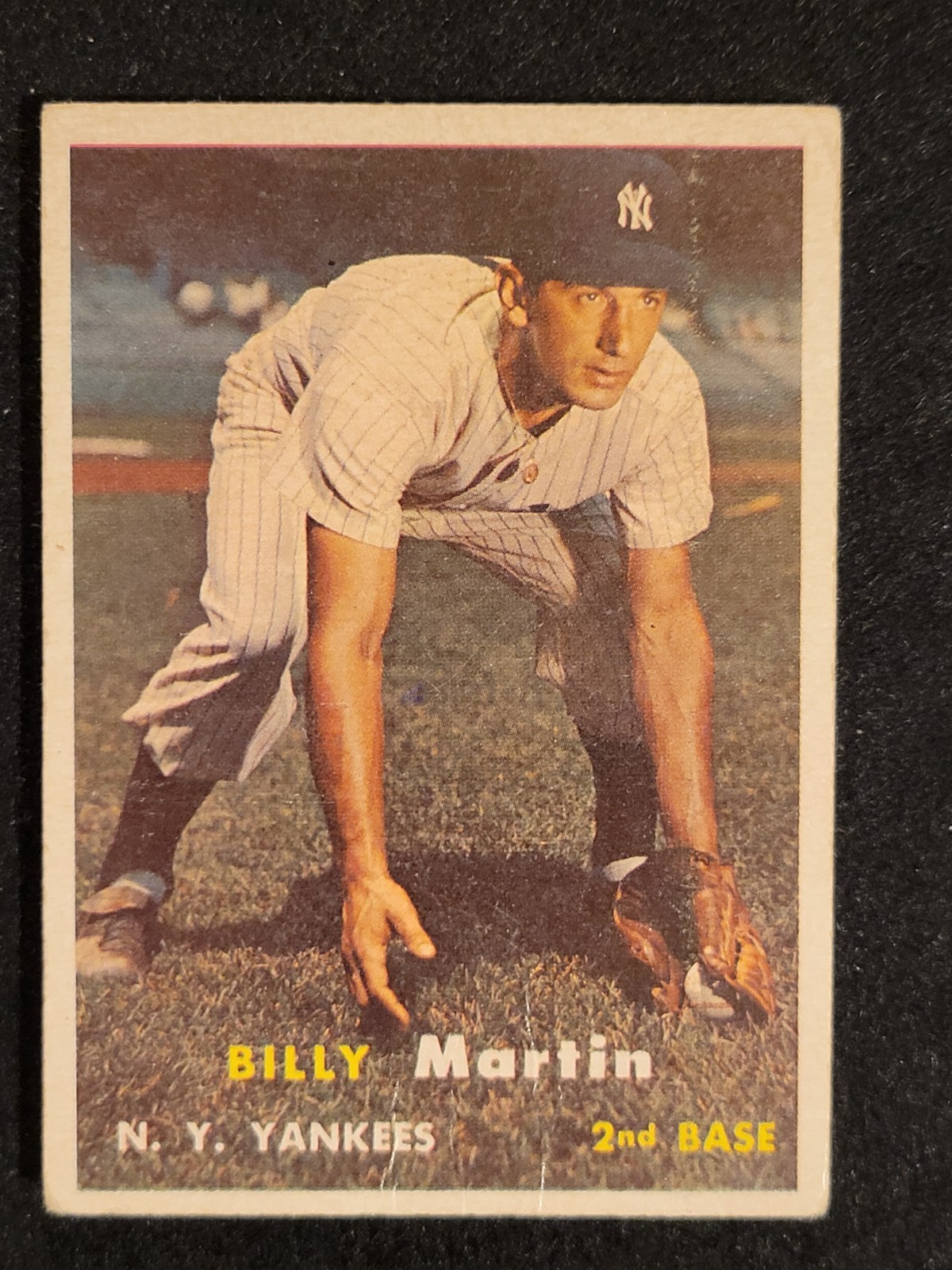 1957 Topps - Billy Martin #62 - VG *CLCOLLECTIBLES* 1957 Topps - Billy Martin #62 - VG *CLCOLLECTIBLES*