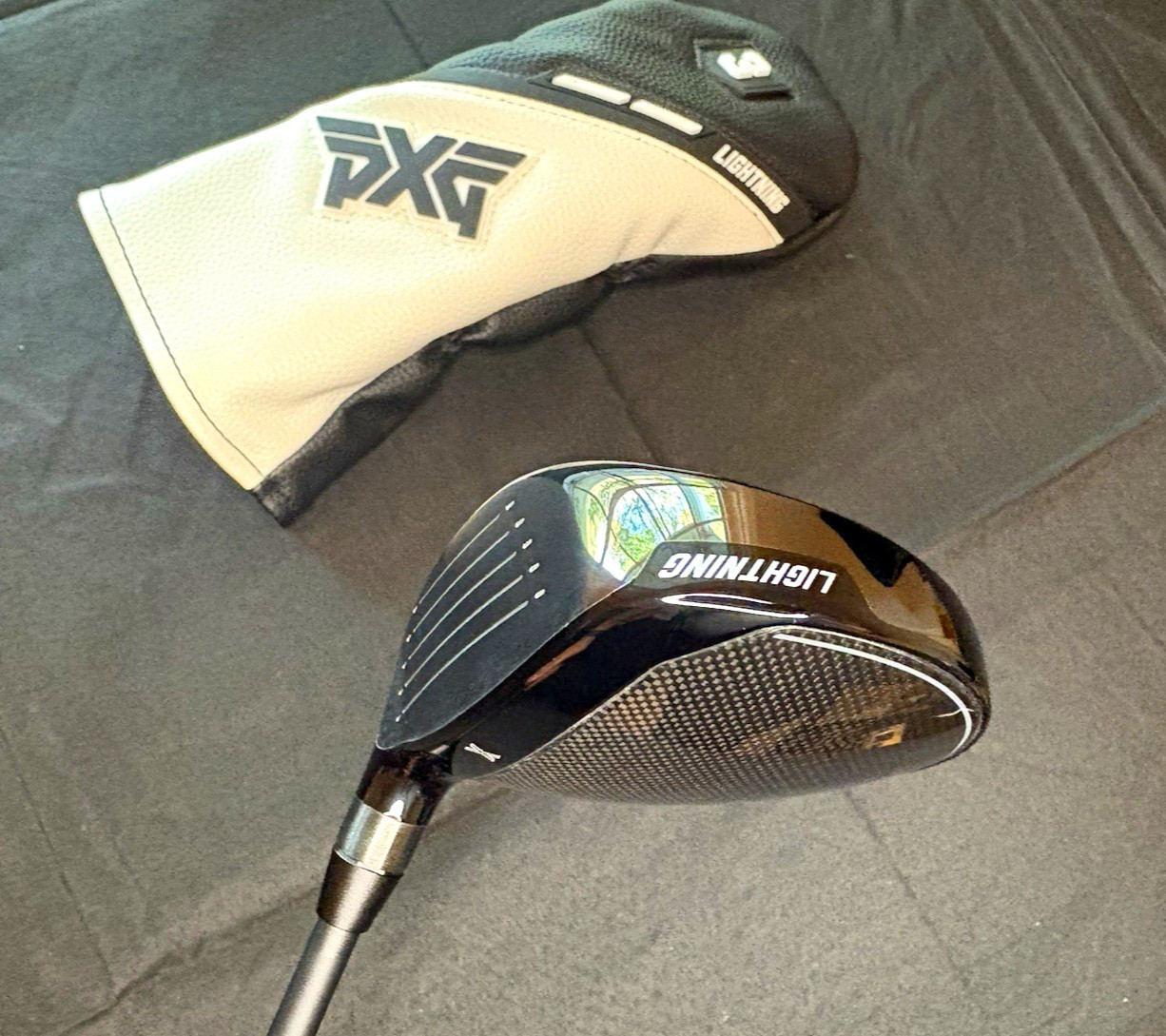 NEW PXG Lightning 3 Wood 15° Fairway Wood Mitsubishi Kai\'li Blue 60 Reg W Cover