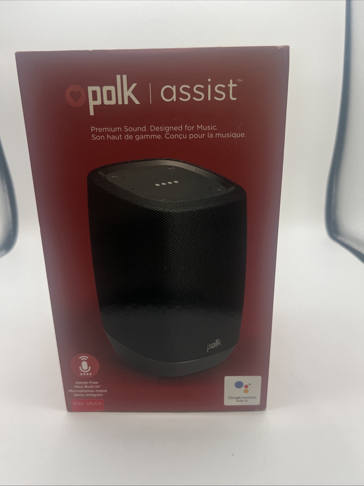 Polk Audio (AM9305) Assist Smart Speaker with Google Assistant - Midnight Black Polk Audio (AM9305) Assist Smart Speaker with Google Assistant - Midnight Black