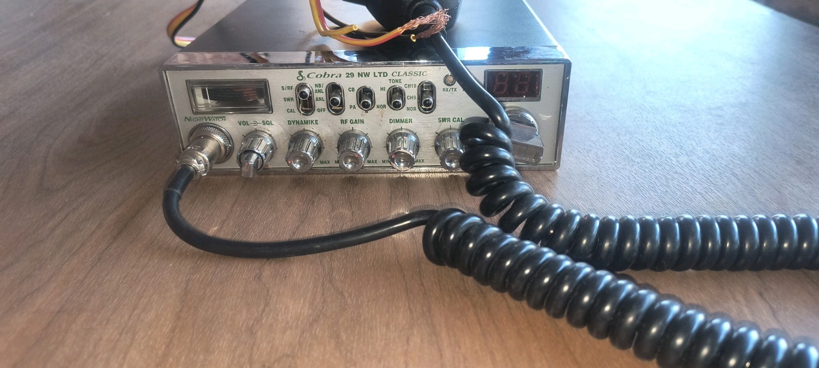 Cobra 29 NW LTD Classic Mobile CB Radio UNTESTED 