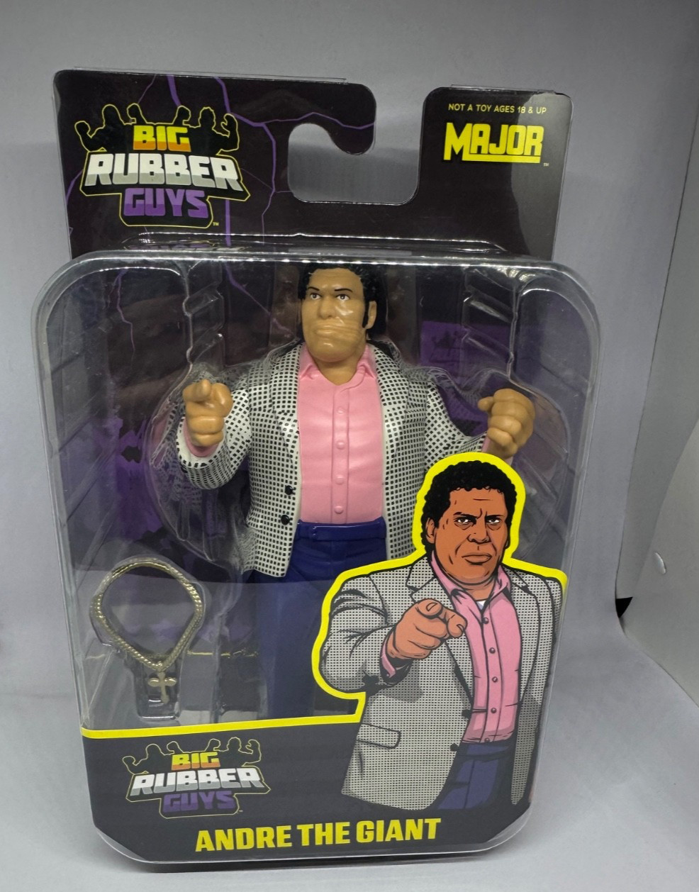 Big Rubber Guys Andre The Giant Suit Version  WWF WWE Wrestlemania