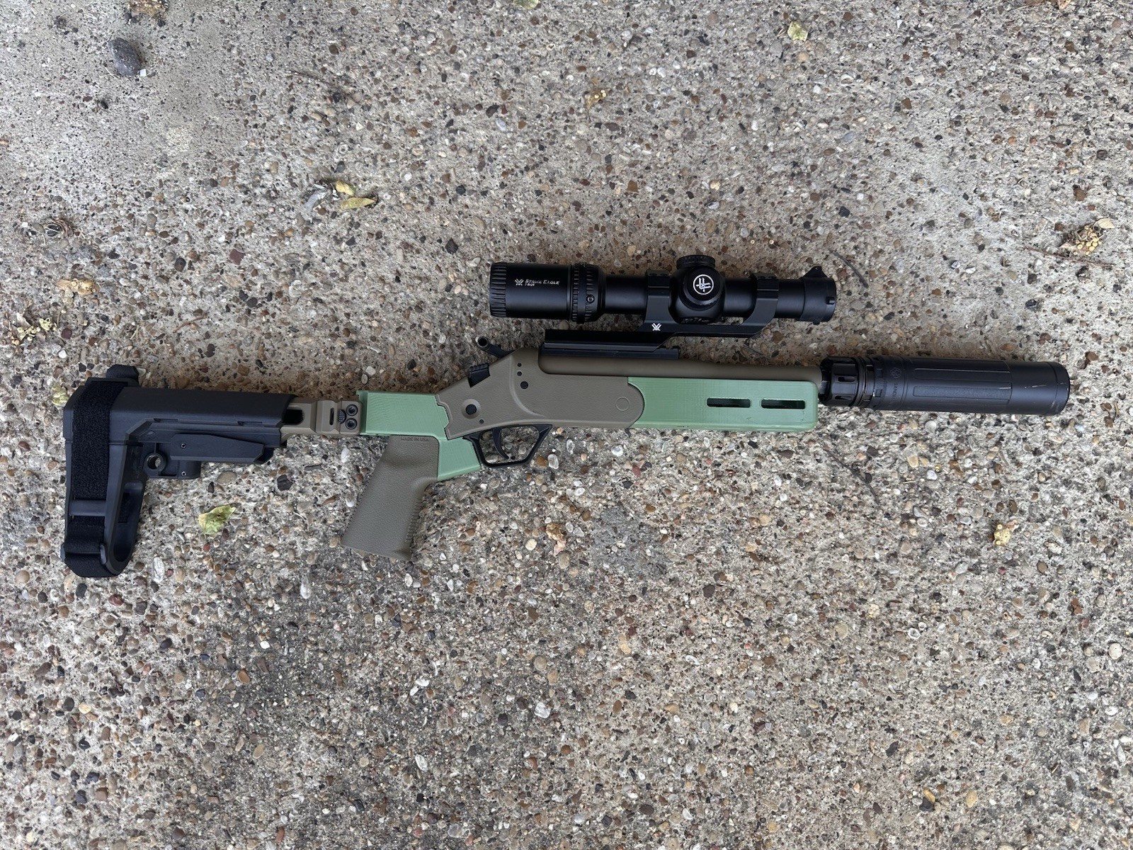 rossi brawler forend Green