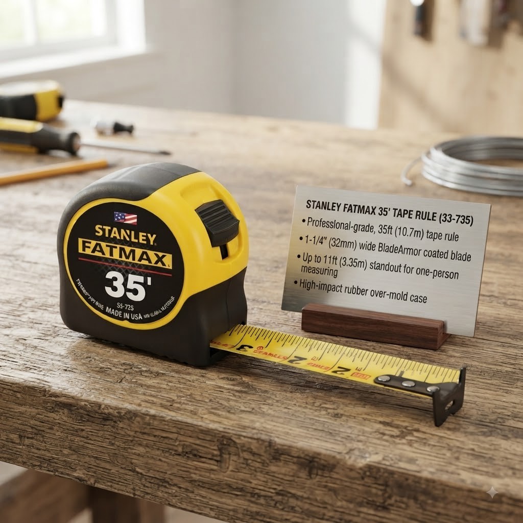 Stanley Hand Tools 33-735 35' FatMax® Tape Rule