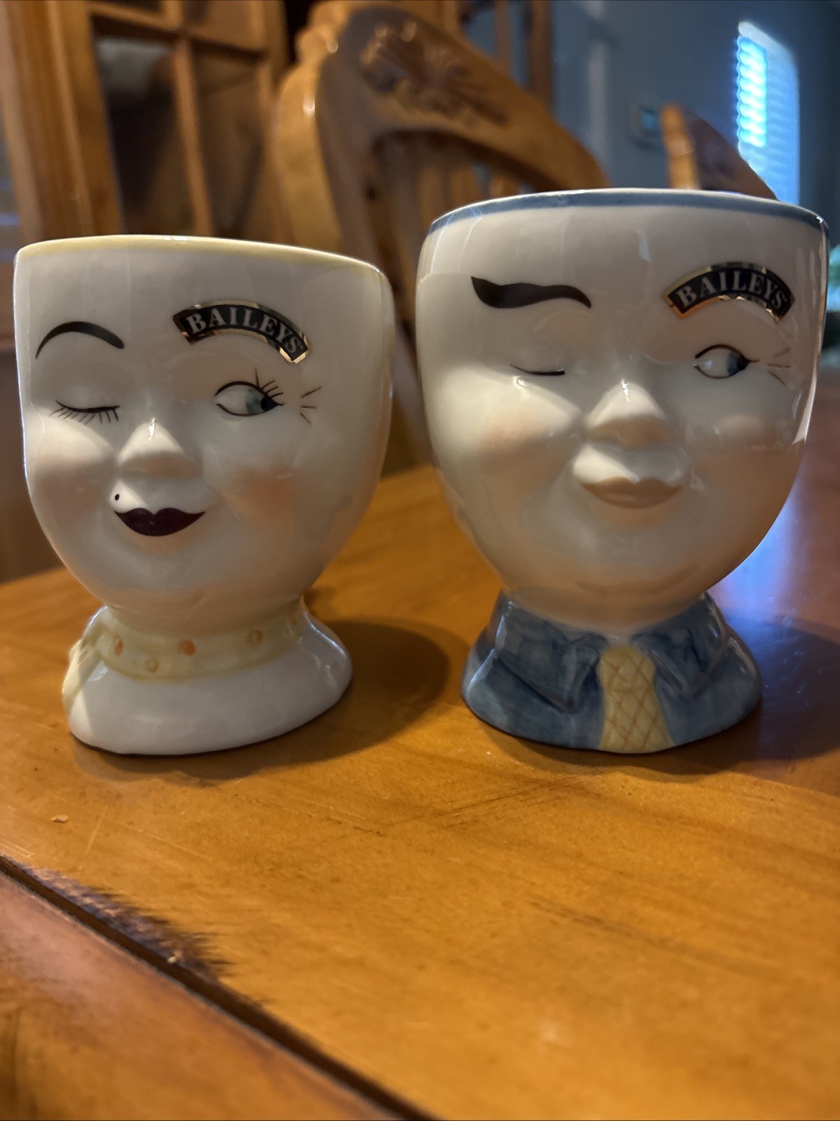 Vintage 1997 Bailey's Winking Irish Cream YUM Tall Mug Limited Edition Set EUC Vintage 1997 Bailey's Winking Irish Cream YUM Tall Mug Limited Edition Set EUC