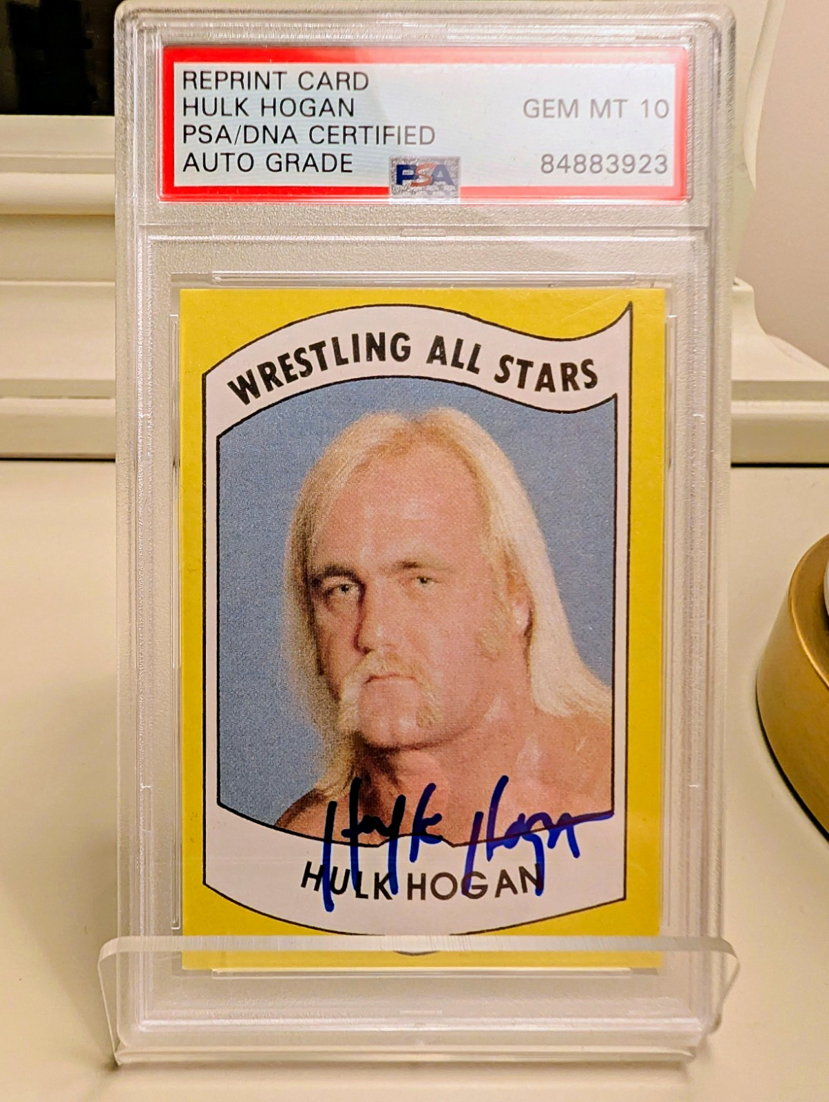 Hulk Hogan PSA/DNA Certified Autograph 84883923 Hulk Hogan PSA/DNA Certified Autograph 84883923