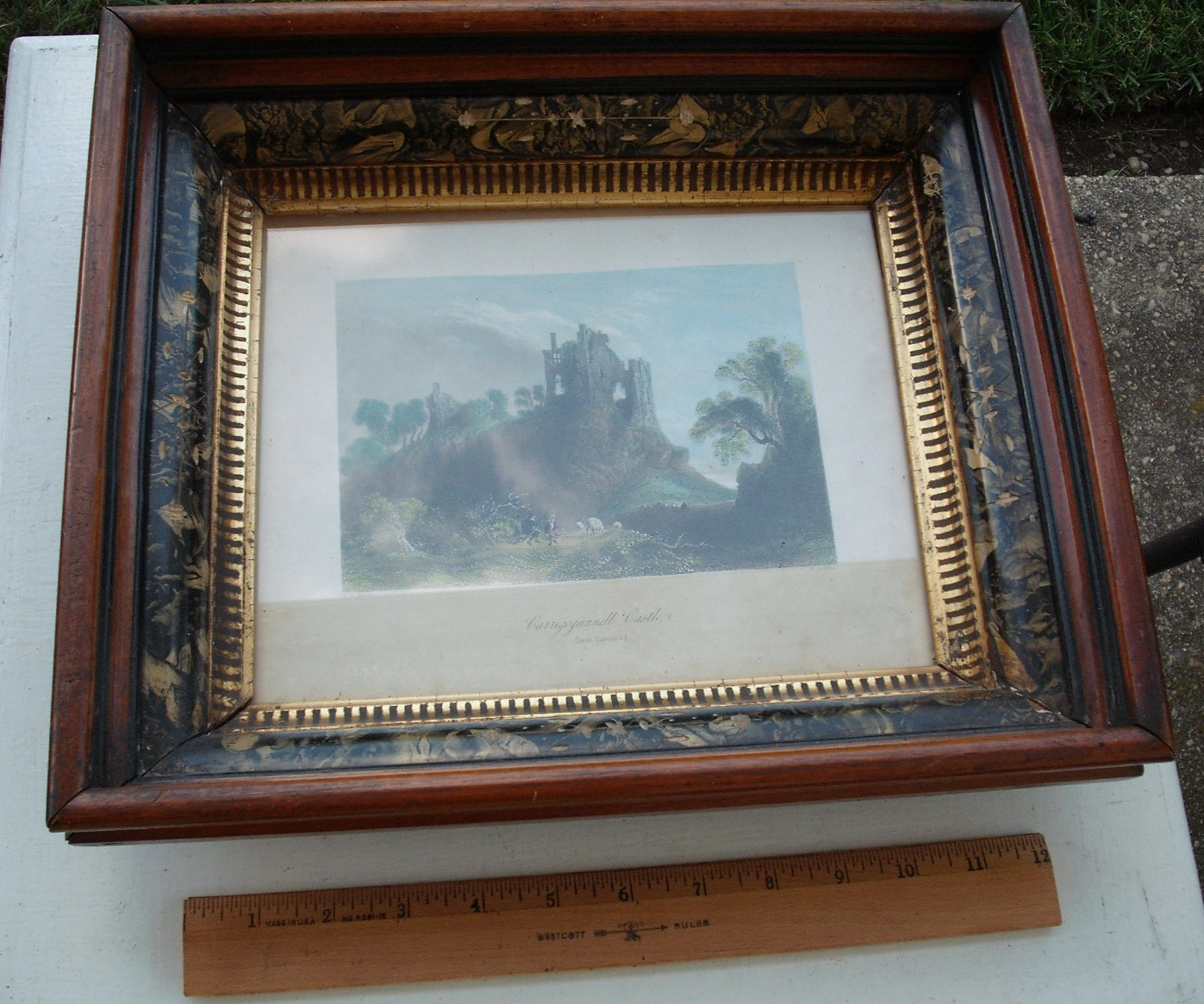 Original 1870\'s Very Attractive Victorian Eastlake Picture Frame Original 1870\'s Very Attractive Victorian Eastlake Picture Frame