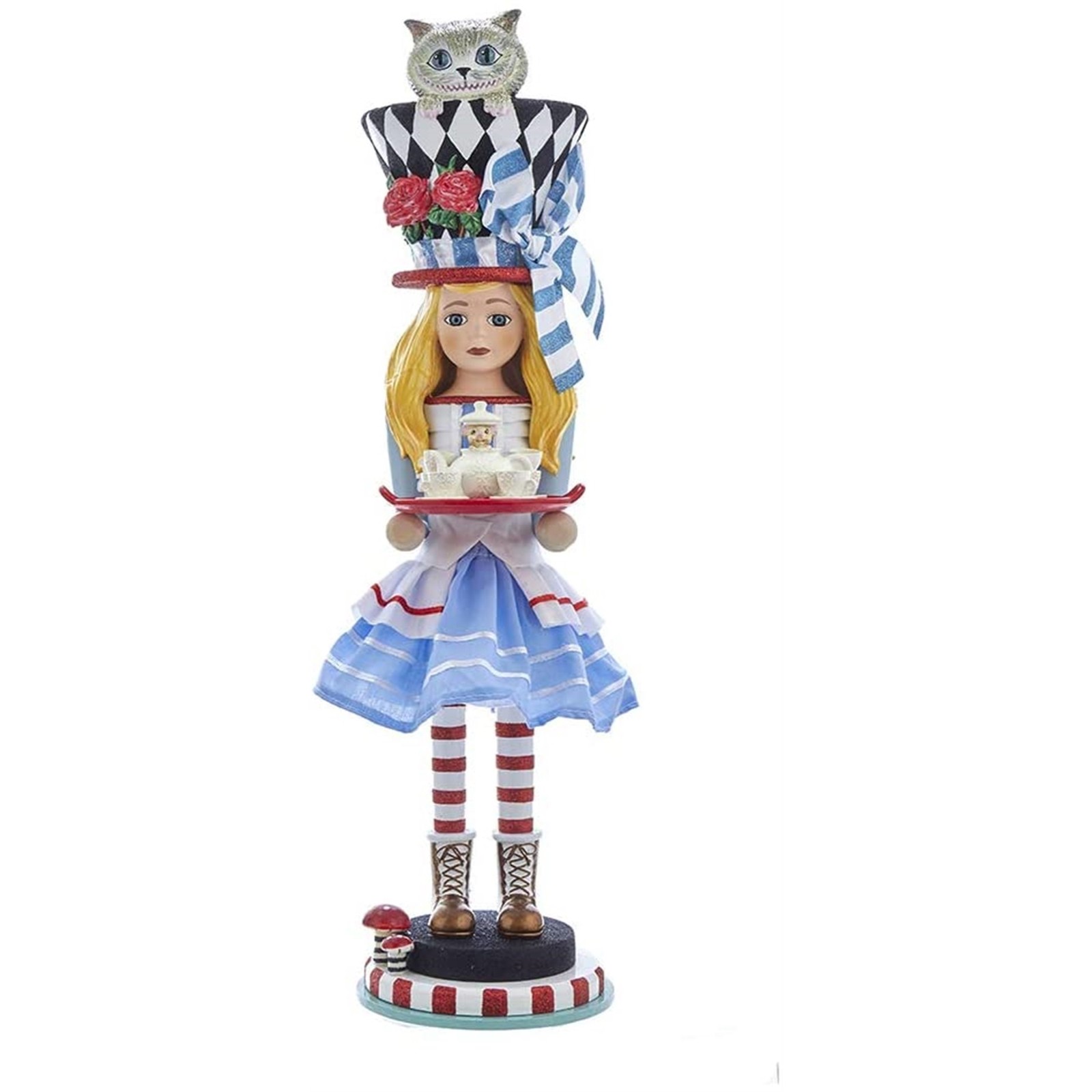 Kurt S. Adler Hollywood Alice Nutcracker, Multi-Color, 19.5 Kurt S. Adler Hollywood Alice Nutcracker, Multi-Color, 19.5