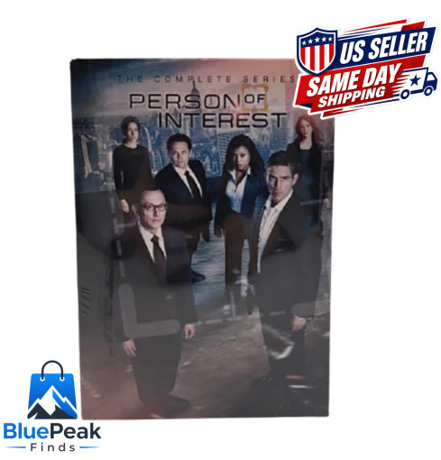 Person of Interest Complete Series DVD 1-5, 27 Discs - Brand New Person of Interest Complete Series DVD 1-5, 27 Discs - Brand New