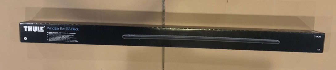 Thule WingBar Evo Load Bars 53 inches/135cm., Set of 2 Load Bars, 711420