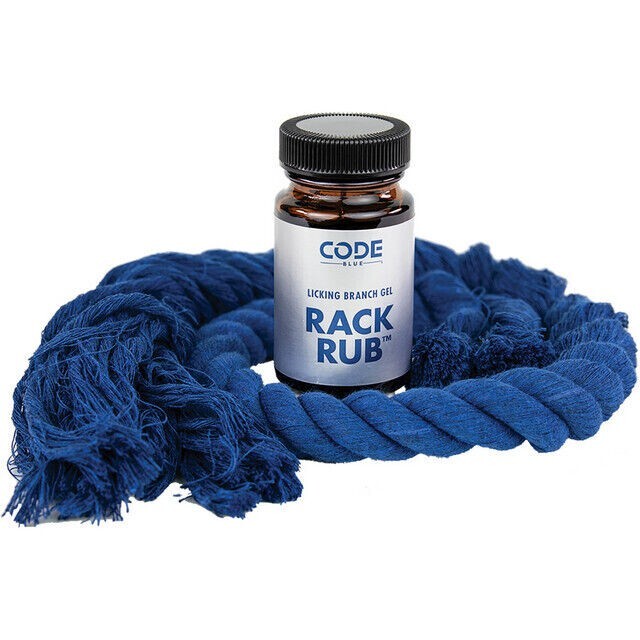 Code Blue ROPE-A-DOPE Rack Rub Mock Scrape Buck Lure Scent All Season OA1419 Code Blue ROPE-A-DOPE Rack Rub Mock Scrape Buck Lure Scent All Season OA1419