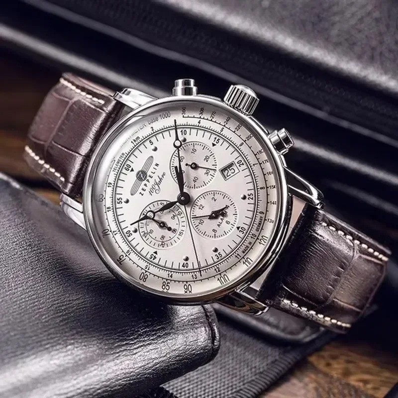 Zeppelin Airship Commemorative Version Men's Retro Business Leisure Men's Watch