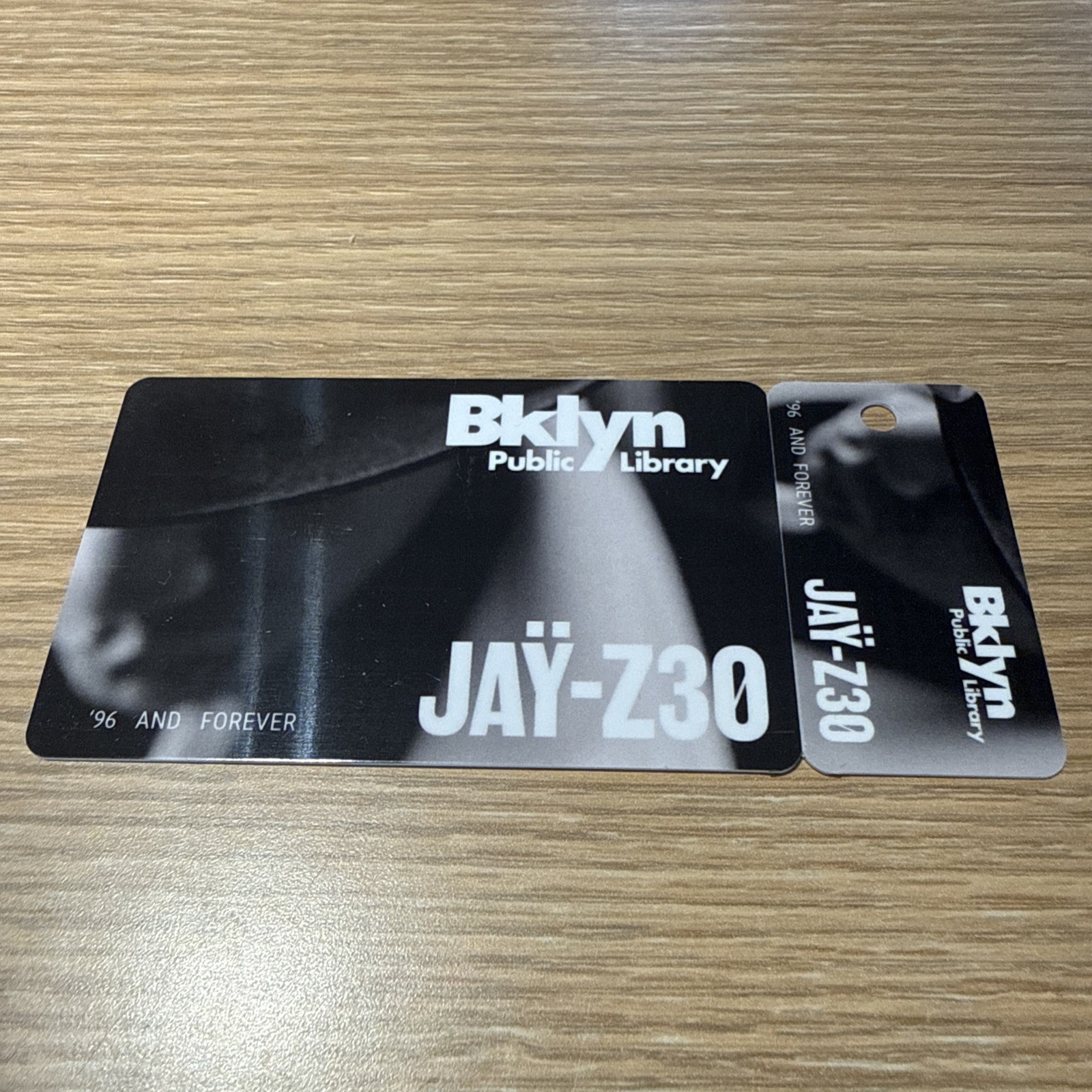 Jay Z30 ‘96 AND FOREVER Limited Edition Brooklyn Library Card Jay-Z Beyonce Jay Z30 ‘96 AND FOREVER Limited Edition Brooklyn Library Card Jay-Z Beyonce