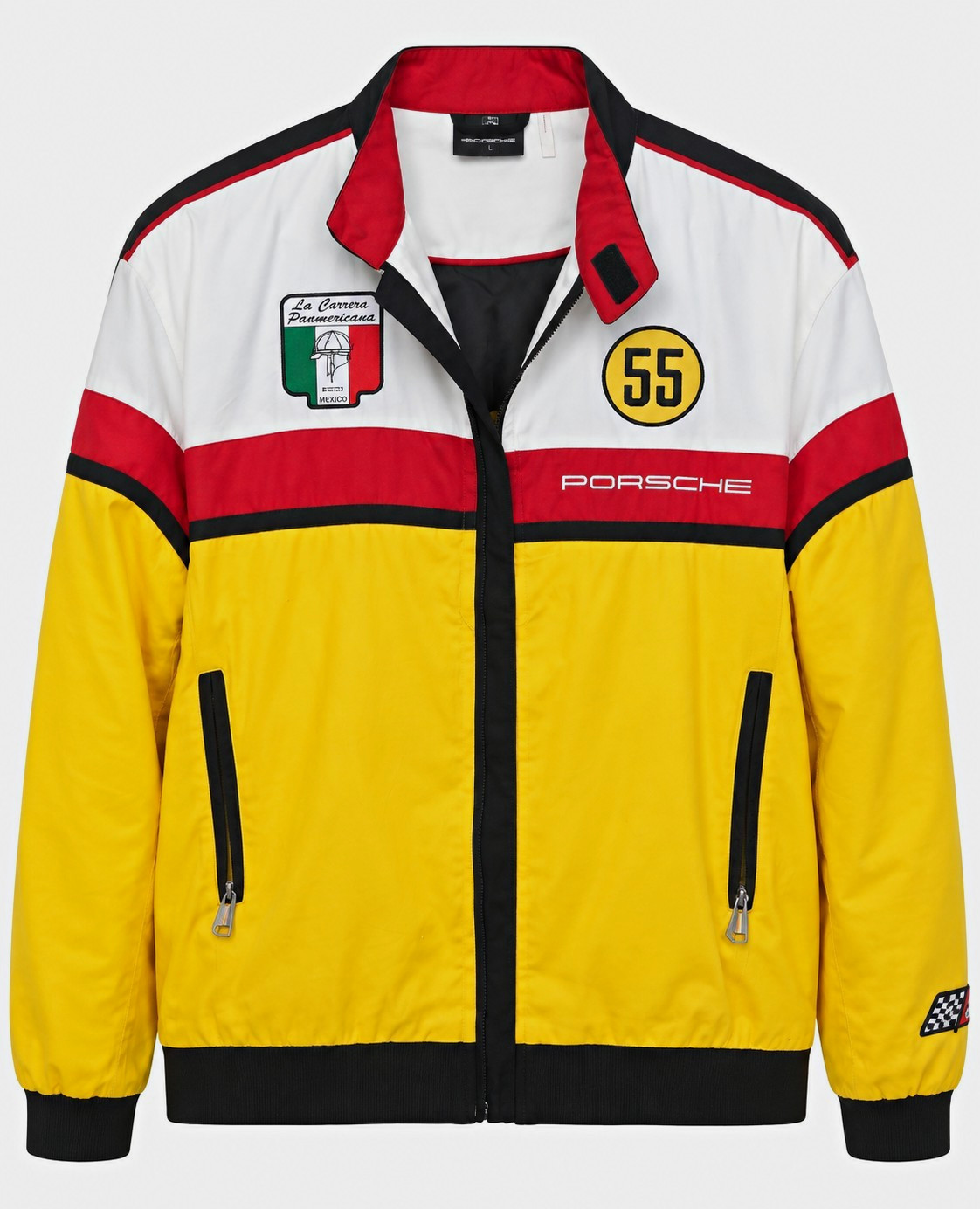 Original Rare Porsche Men\'s Full Zip Track Jacket Racing EU L US M Original Rare Porsche Men\'s Full Zip Track Jacket Racing EU L US M