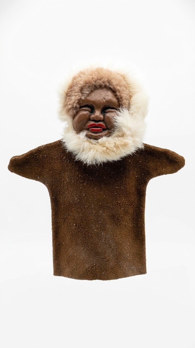 Vintage Hand-Carved Leather \