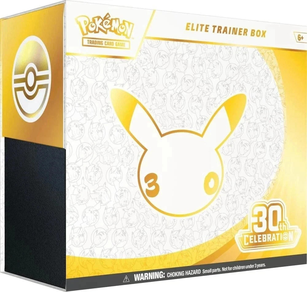 Pokémon 30th Anniversary Celebration Elite Trainer Box ETB Ships 9/30 Sealed Pokémon 30th Anniversary Celebration Elite Trainer Box ETB Ships 9/30 Sealed