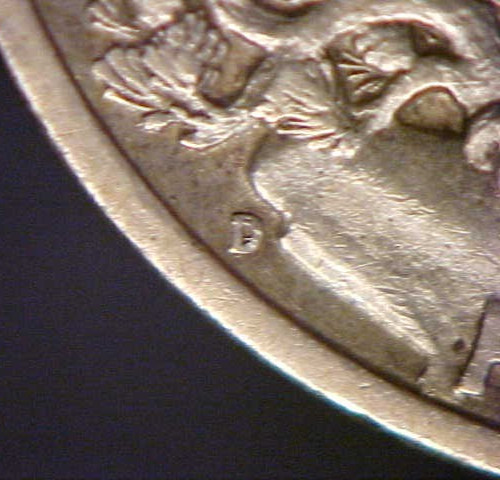 1939-D/D RPM Walking Liberty Half Dollar FS-501 -High Grade Circ Variety-c7297 1939-D/D RPM Walking Liberty Half Dollar FS-501 -High Grade Circ Variety-c7297