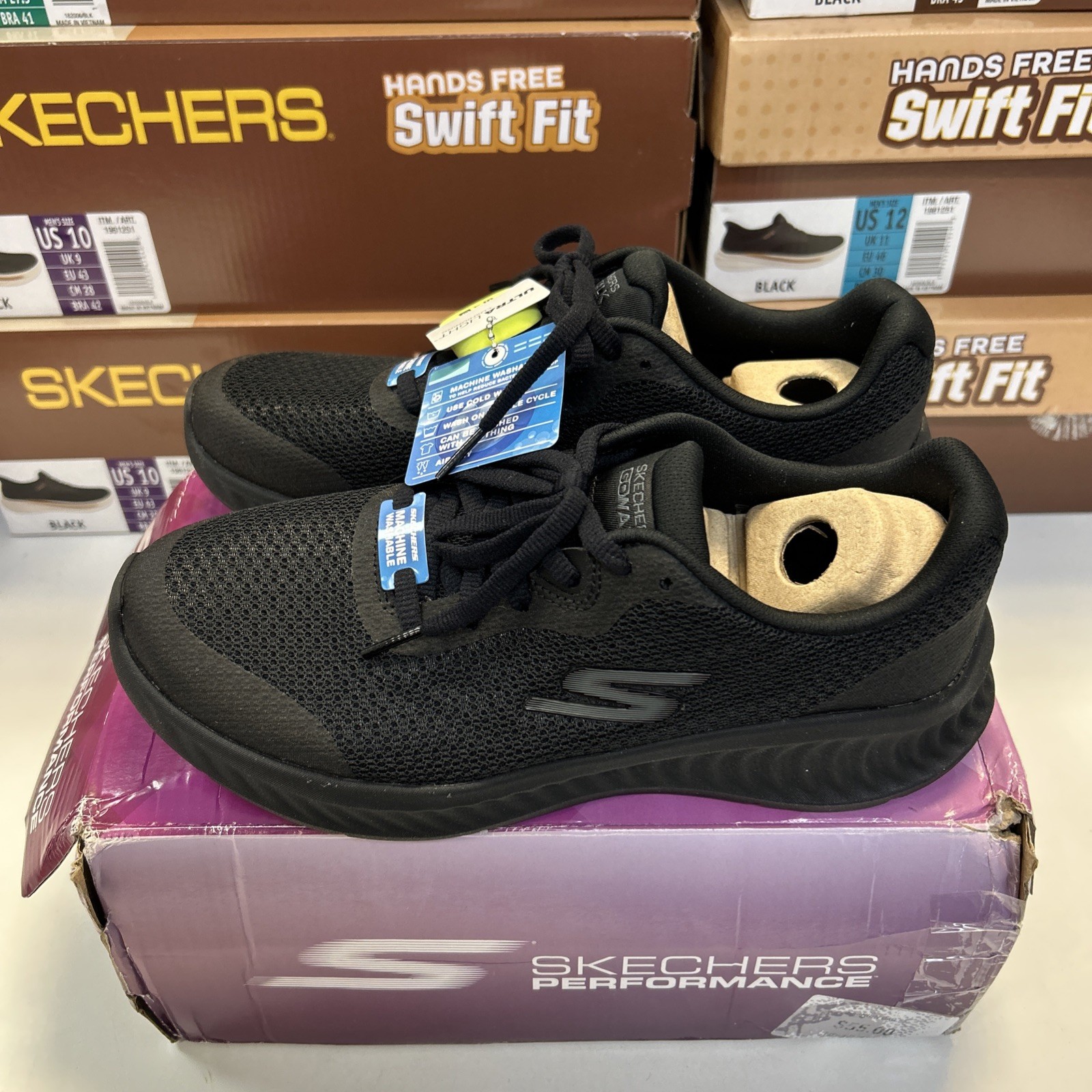 Skechers GOwalk Joy Sneaker Women 6.5 Black Performance Athletic 124641 Skechers GOwalk Joy Sneaker Women 6.5 Black Performance Athletic 124641