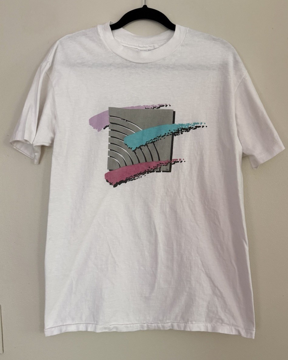 Vintage 80s Spinrite II Abstract Graphic T-Shirt L Vintage 80s Spinrite II Abstract Graphic T-Shirt L